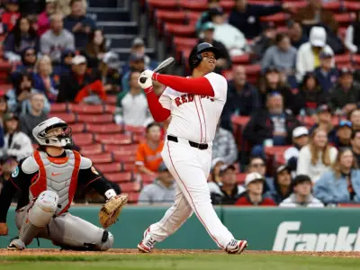 Rafael Devers has career-high 8 RBIs as Red Sox rout Orioles 19-5 in series opener