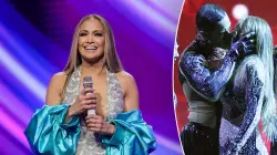 Jennifer Lopez sparks controversy kissing male and female dancers at American Music Awards