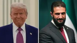 Trump meets with Syria's interim president after pledging to lift sanctions on war-torn country